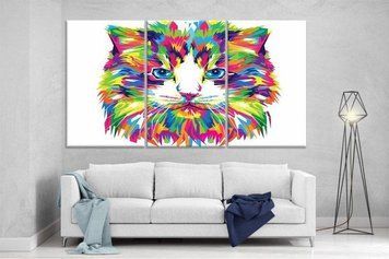 Модульна картина DK Котяра 159x99 см (XL134) XL134 фото