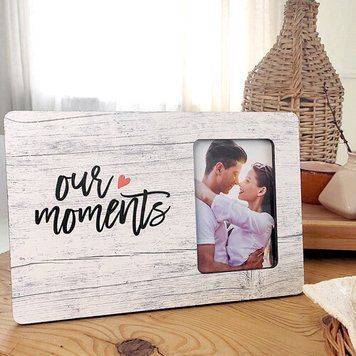 Рамка для фото, фоторамка с принтом &laquo;Our moments&raquo; (RMF_21A003) RMF_21A003 фото