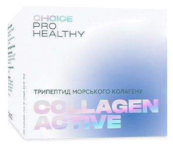 Трипептид морского коллагена COLLAGEN ACTIVE красота кожи, волос и ногтей Choice 135 г / 15 саше choice_72 фото