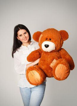 Плюшевый мишка Гриша коричневый 100 см tedy_boom_82 фото