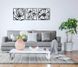 Картина панно из дерева DK Цветы-Триптих Маки 34х102 см (pn222) pn222 фото 2