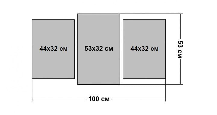 Модульная картина DK Тауэрский мост 100х53 см (M3-t207) M3-t207 фото