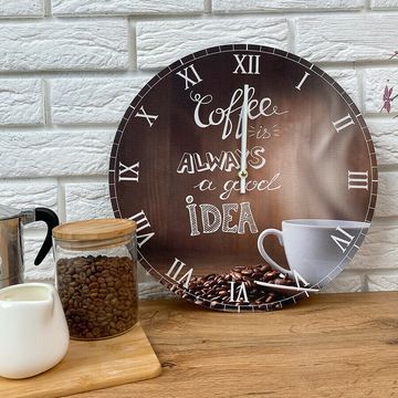 Настенные часы с принтом