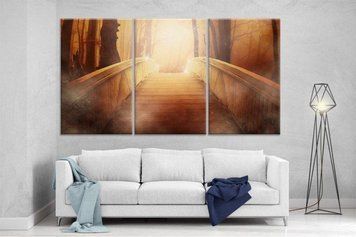 Модульна картина DK Міст у майбутнє 159x99 см (XL10) XL10 фото