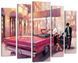 Модульная картина Пара Ретро машина Art-245_5 ( 80х118см ) с лаковым покрытием Art-245_5 фото 1
