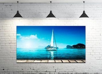 Картина на стіну DK Яхта 50х100 см (DKP50100-p668) DKP50100-p668 фото