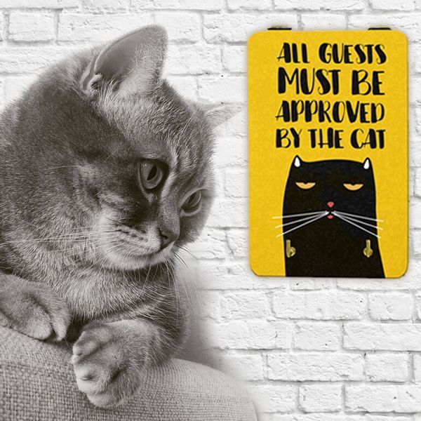 Настенная ключница для ключей вертикальная &laquo;Cat&raquo; 10х15 см (KEDL_21S009) KEDL_21S009 фото