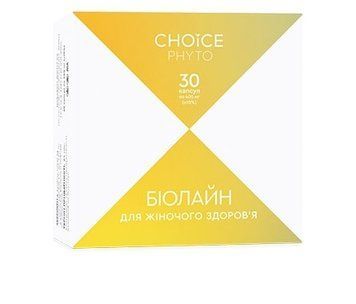 Фітокомплекс &laquo;Біолайн&raquo; - нормалізація гормонального статусу жінок під час ПМС, менопаузи та в постменопаузальний період. choice_3 фото