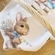 Серветка для кошика, на стіл &laquo;Кролик з подарунками&raquo; 35х60 см (SLF_23M011) SLF_23M011 фото 2