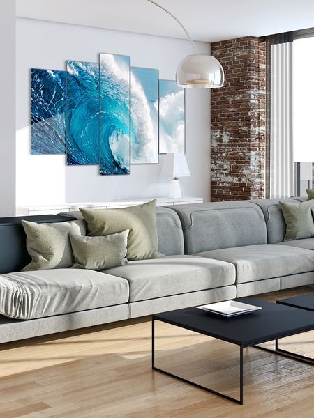 Модульна картина DK Морська хвиля 80x125 см (MK50300) MK50300 фото
